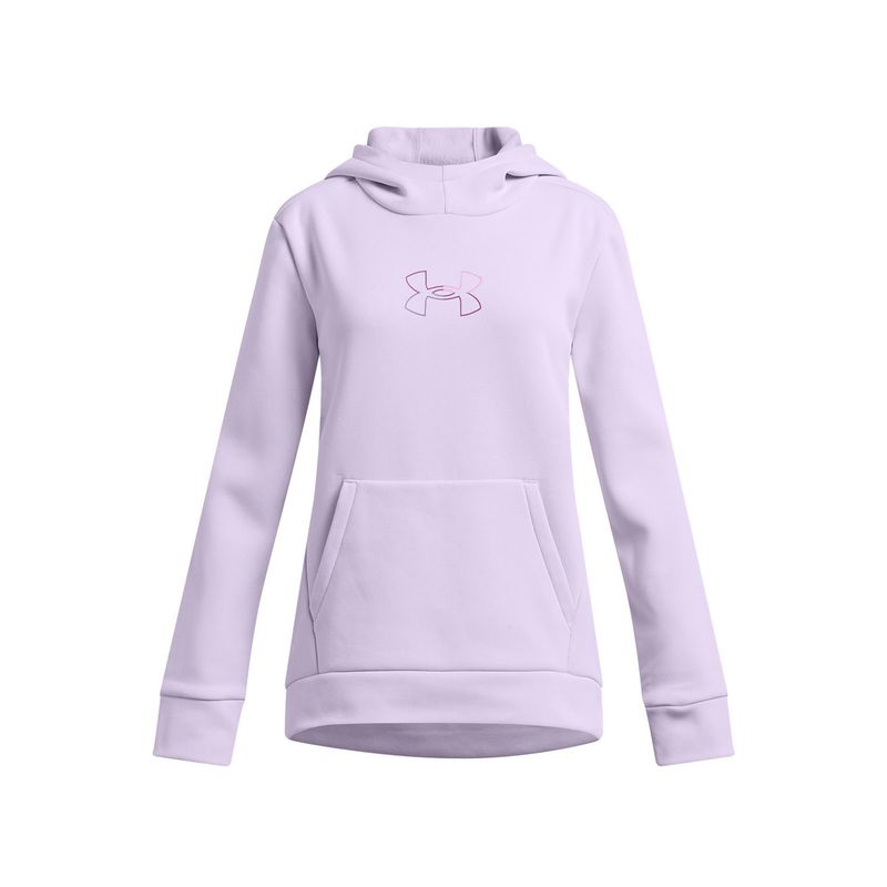UNDER ARMOUR - Polerón Armor Fleece® para niña Morado UNDER ARMOUR