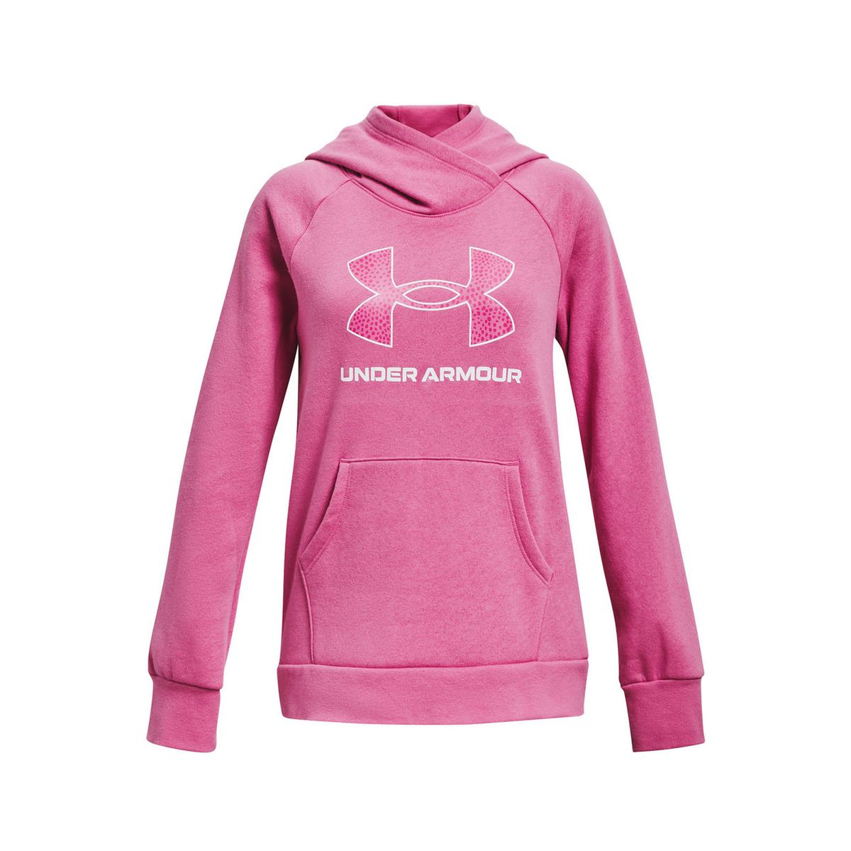 UNDER ARMOUR - Polerón UA Rival Fleece para niña Rosa UNDER ARMOUR
