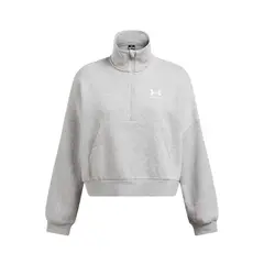 UNDER ARMOUR - Polerón Oversize UA Icon para mujer Gris