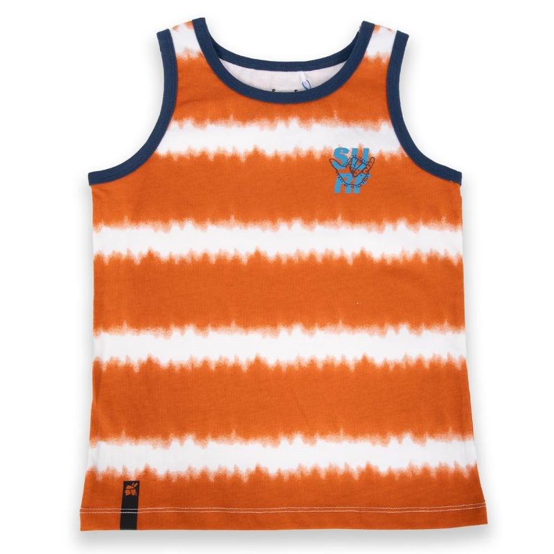 PILLIN - Polera Niño Naranja Pillin - Naranjo
