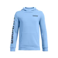 UNDER ARMOUR - Polerón Armour Fleece® Wordmark niño Azul
