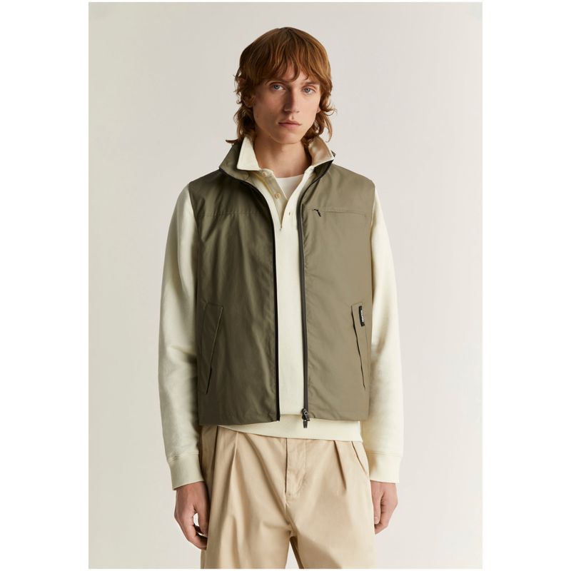 SCALPERS - Chaleco Waterproof Ligero Lightkhaki