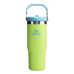 STANLEY - Botella Térmica Flip Straw Bright Lime - 887 ml