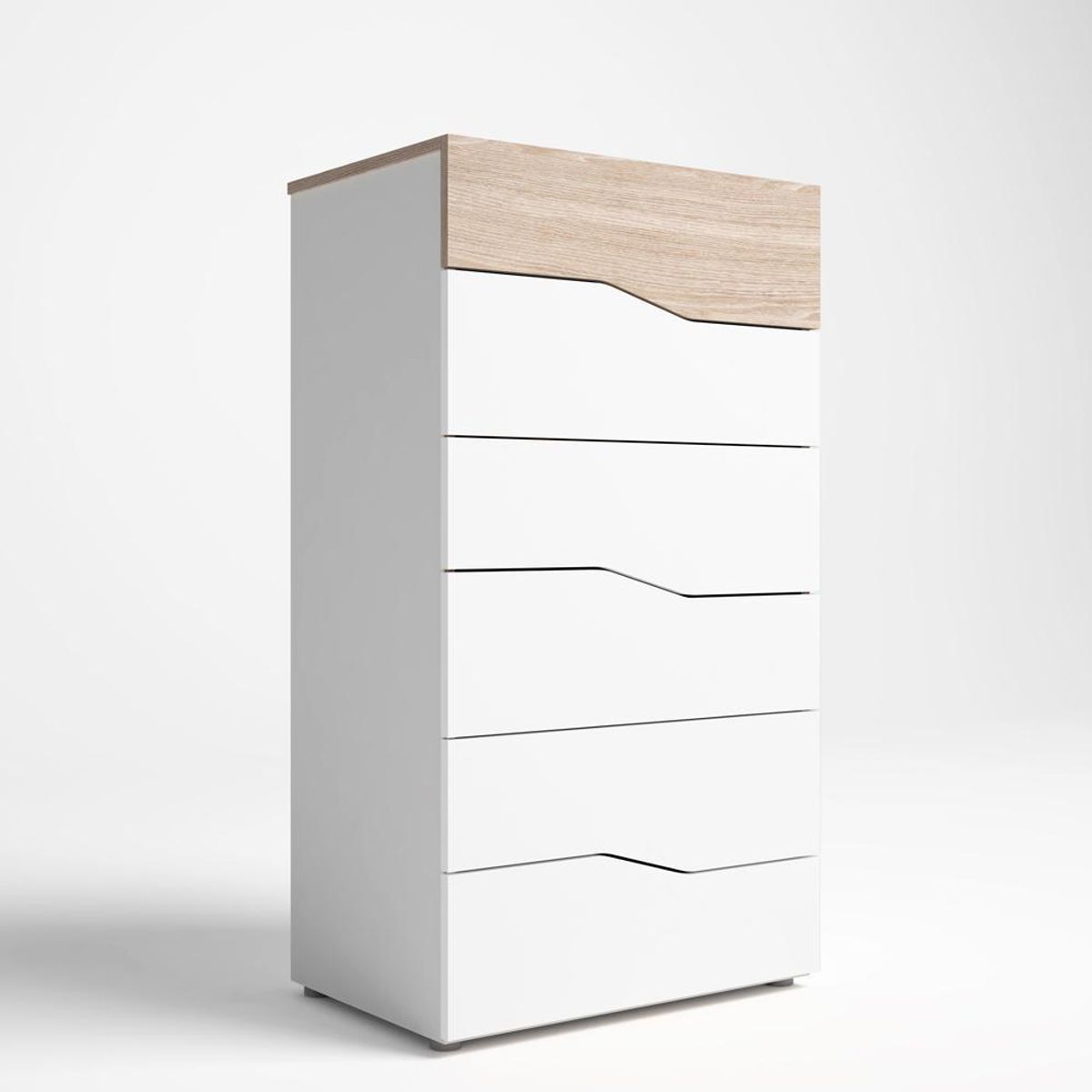 SPAZZIO - Cajonera Cannes blanca