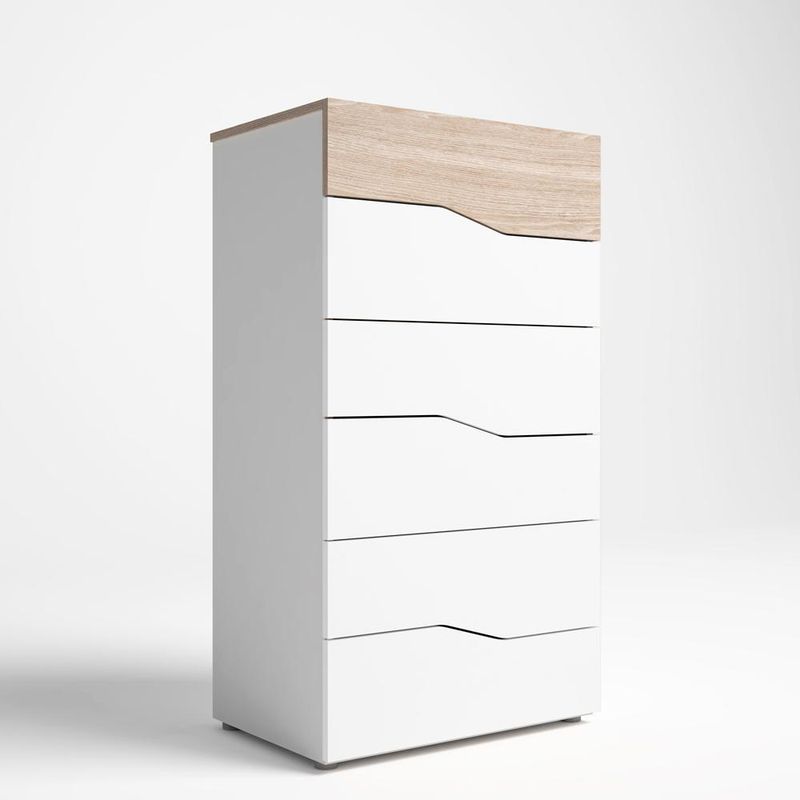SPAZZIO - Cajonera Cannes blanca