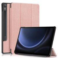 Funda Inteligente compatible con Samsung Galaxy Tab S9 FE Rosa Gold