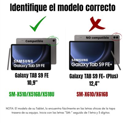 Imagen 2 del producto Funda Inteligente compatible con Samsung Galaxy Tab S9 FE Azul marino