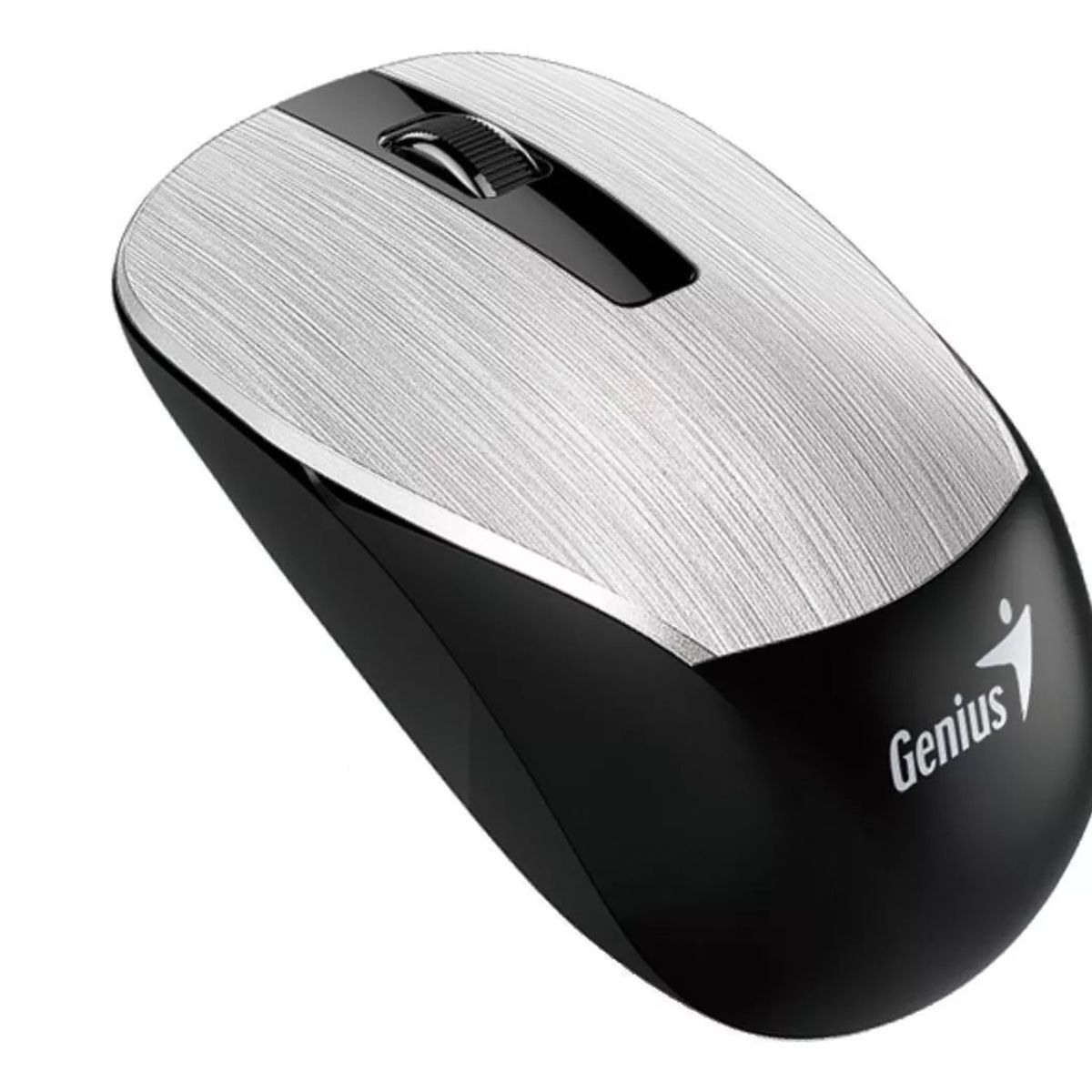 GENIUS - Mouse Inalámbrico Genius Nx-7015 Silver Wireless 1200 Dpi
