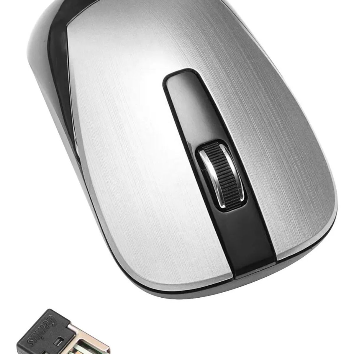 GENIUS - Mouse Inalámbrico Genius Nx-7015 Silver Wireless 1200 Dpi