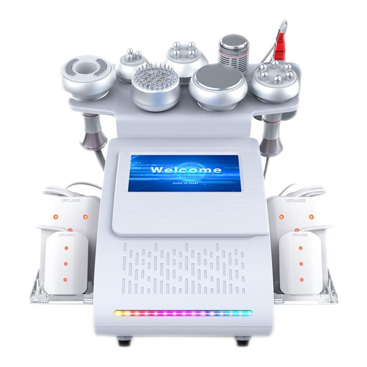 GENERICO - Maquina Cavitación 9 en 1 80K Profesional