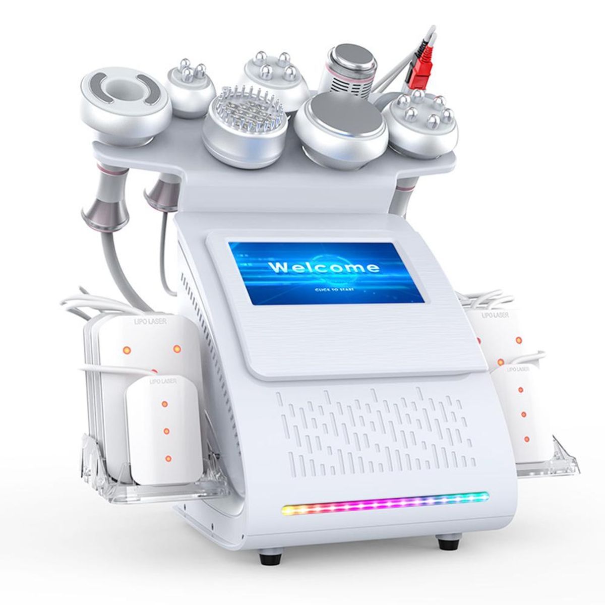 GENERICO - Maquina Cavitación 9 en 1 80K Profesional