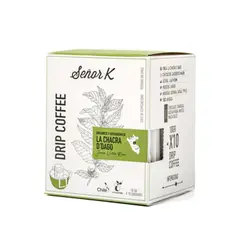 SEÑOR K - Drip Coffee Perú Chacra D Dago Biodinámico X10 Café