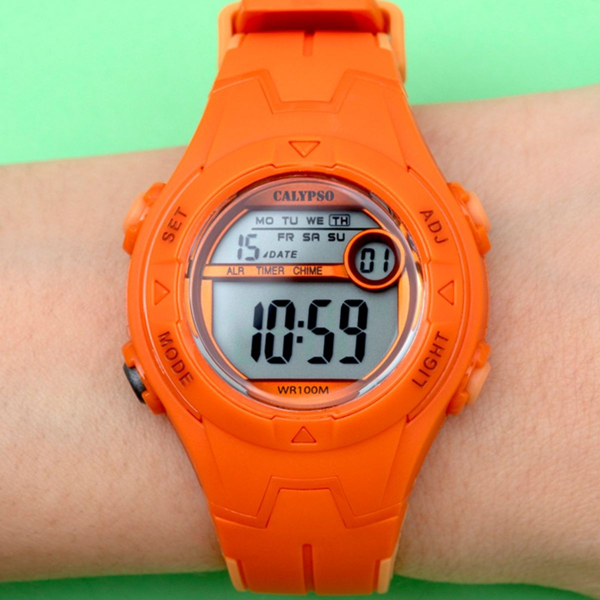 CALYPSO - Reloj K5849/4 Calypso Naranja Infantil Junior Collection