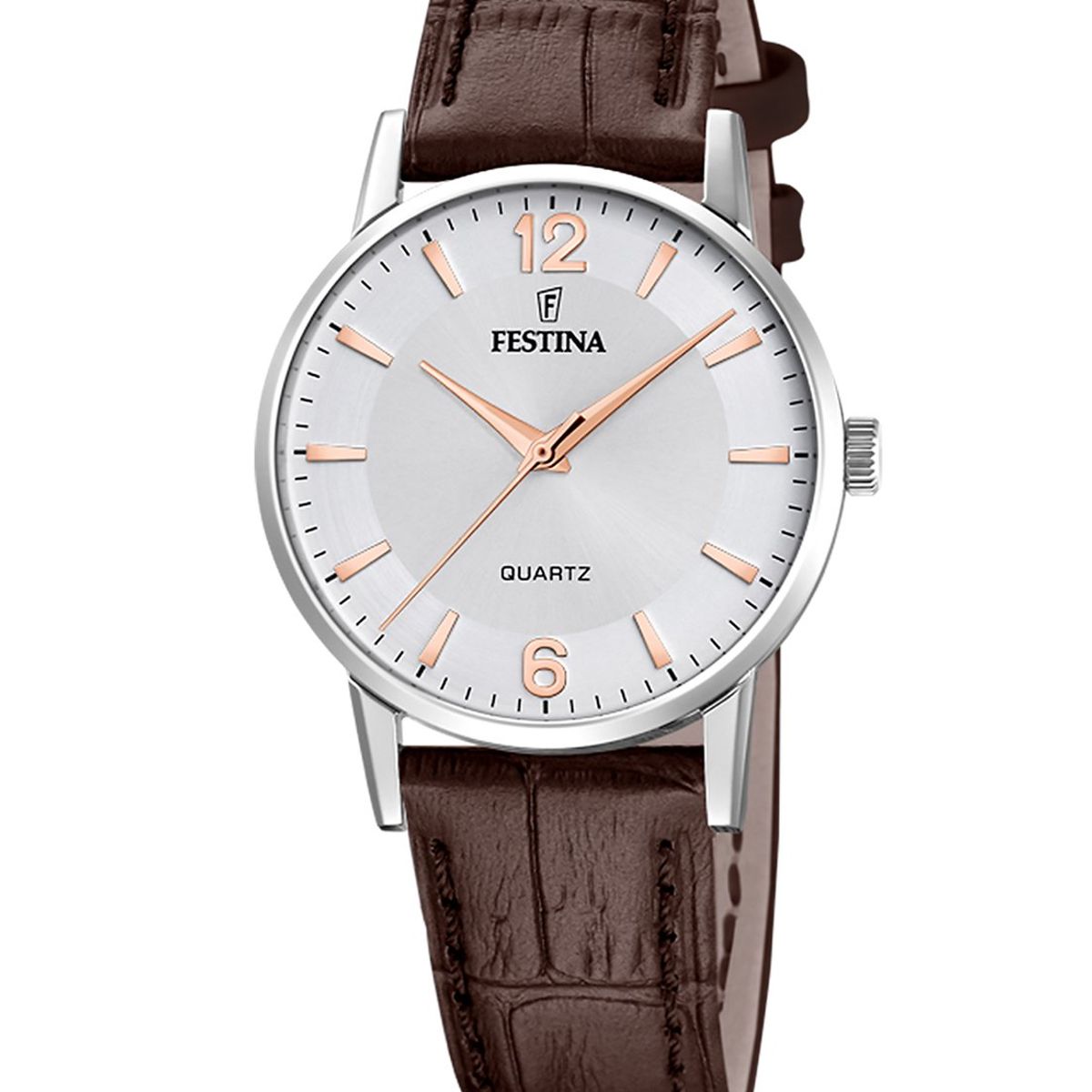 FESTINA - Reloj F20691/2 Festina Blanco Mujer Correa Clásico