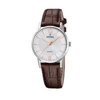 Reloj F20691/2 Blanco Mujer Correa Clásico