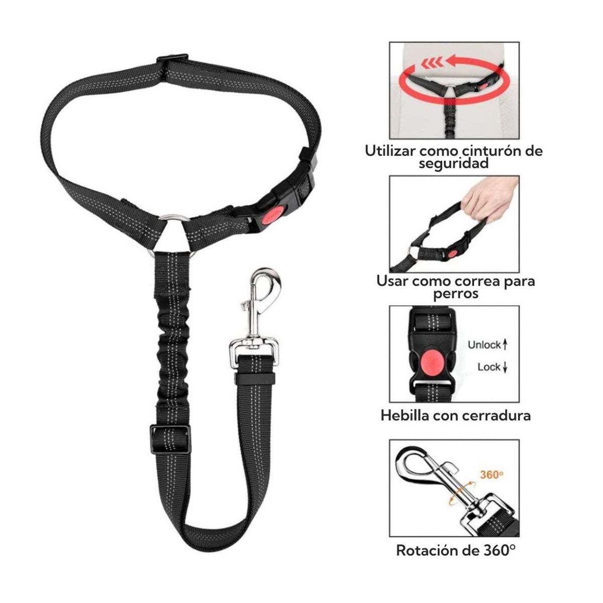 PRO OUTDOOR - Correa Leash Para Mascotas Pro Outdoor