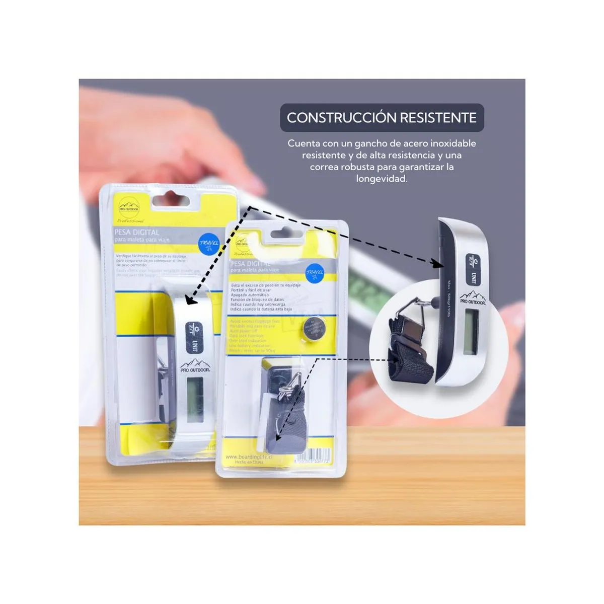 PRO OUTDOOR - Pesa Para Maleta Pro Outdoor