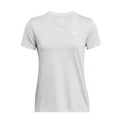 UNDER ARMOUR - Polera manga corta Tech mujer Gris