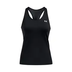 UNDER ARMOUR - Polera Sin mangas Training Mujer HeatGear Negro