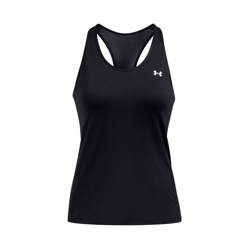 UNDER ARMOUR - Polera sin mangas HeatGear AR mujer Negro UNDER ARMOUR