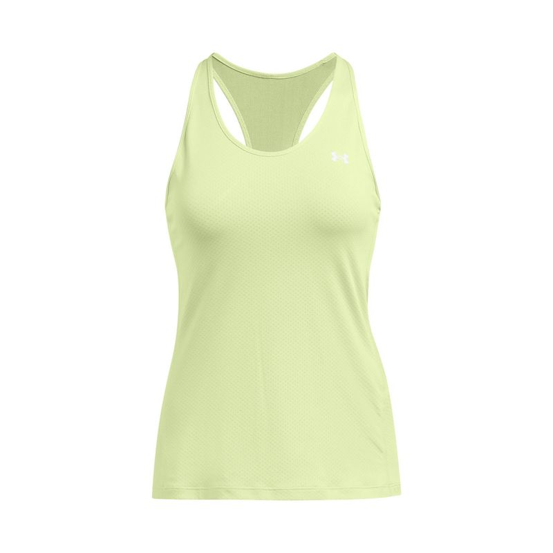 UNDER ARMOUR - Polera sin mangas HeatGear AR mujer Verde UNDER ARMOUR