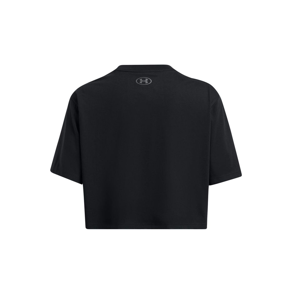 UNDER ARMOUR - Polera manga corta BoxyCrop mujer Negro UNDER ARMOUR
