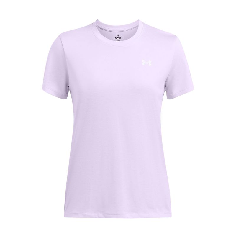 UNDER ARMOUR - Polera manga corta Tech Twist mujer Morado UNDER ARMOUR