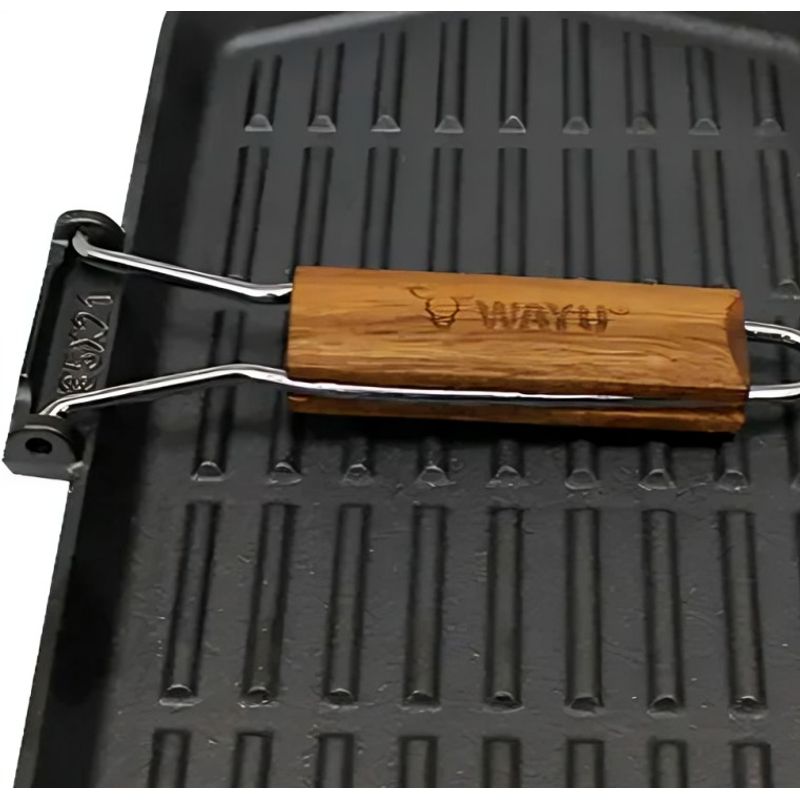 WAYU - SARTEN IRON CAST MANGO APILABLE WAYU