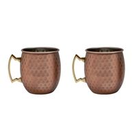 COPPER MUG SET Cobre de alta calidad