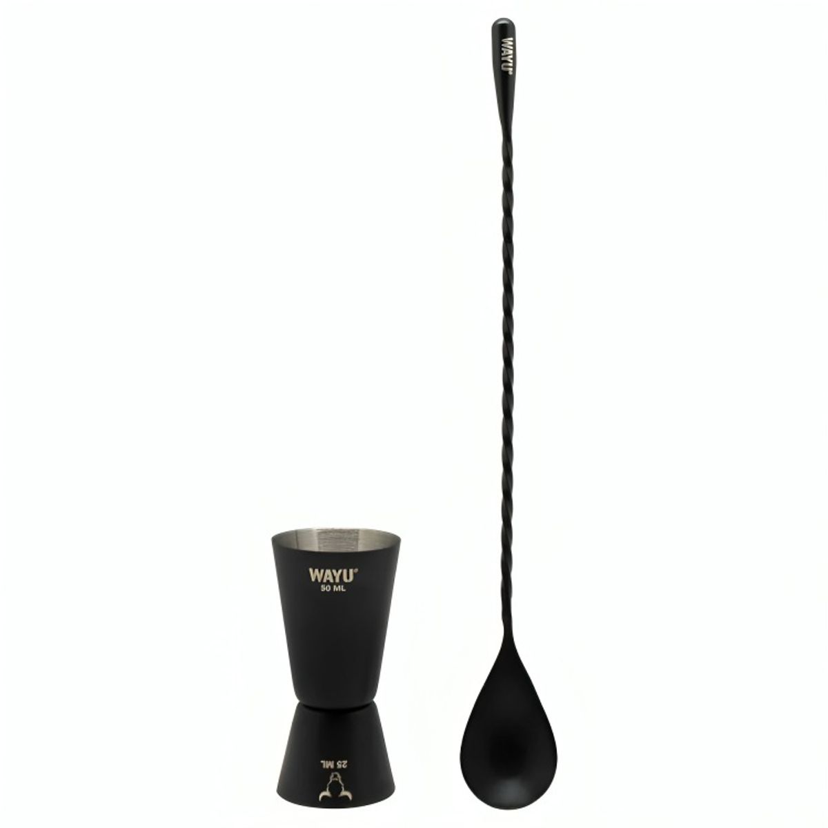 WAYU - SET DE MEDIDOR  + CUCHARA COCTEL WAYU