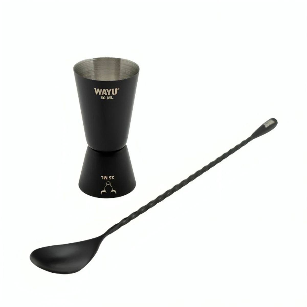 WAYU - SET DE MEDIDOR  + CUCHARA COCTEL WAYU