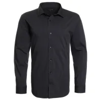 Camisa Celeste Hombre Manga Larga Slim Fit Lisa Gran Vía