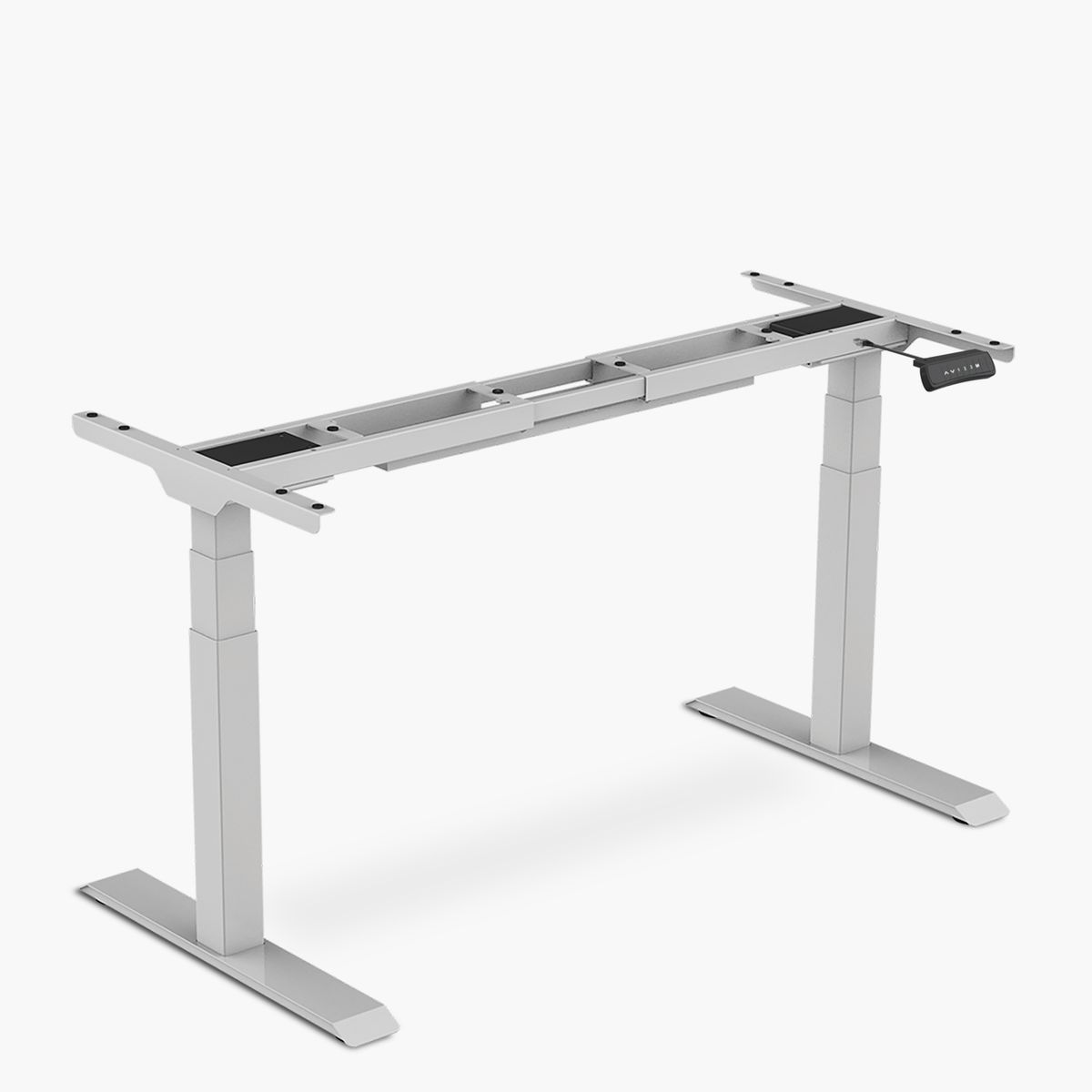 FORM OFFICE - Base Acero Cosmo 120-200 Dual Eléctrico Gris Form