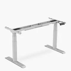 FORM OFFICE - Base Acero Cosmo 120-200 Dual Eléctrico Gris Form