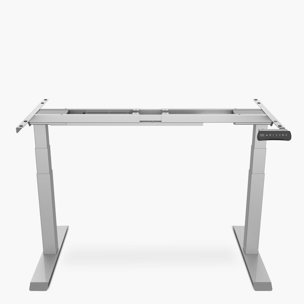 FORM OFFICE - Base Acero Cosmo 120-200 Dual Eléctrico Gris Form