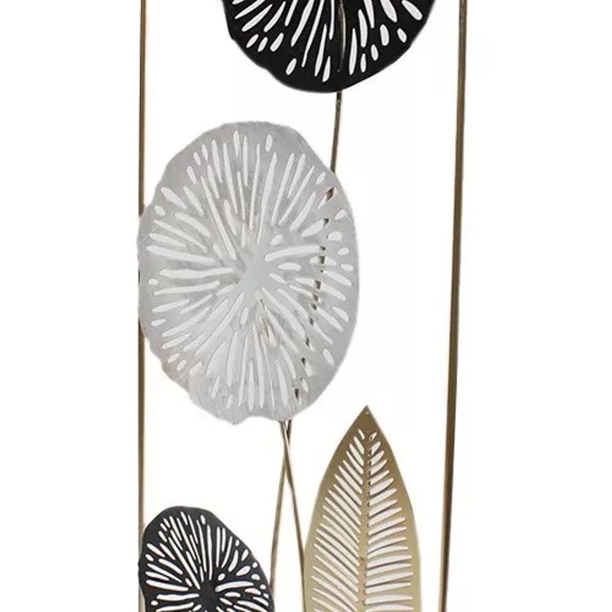 GENERICO - Cuadro Metalico Decorativo Rectangular 60x24cm