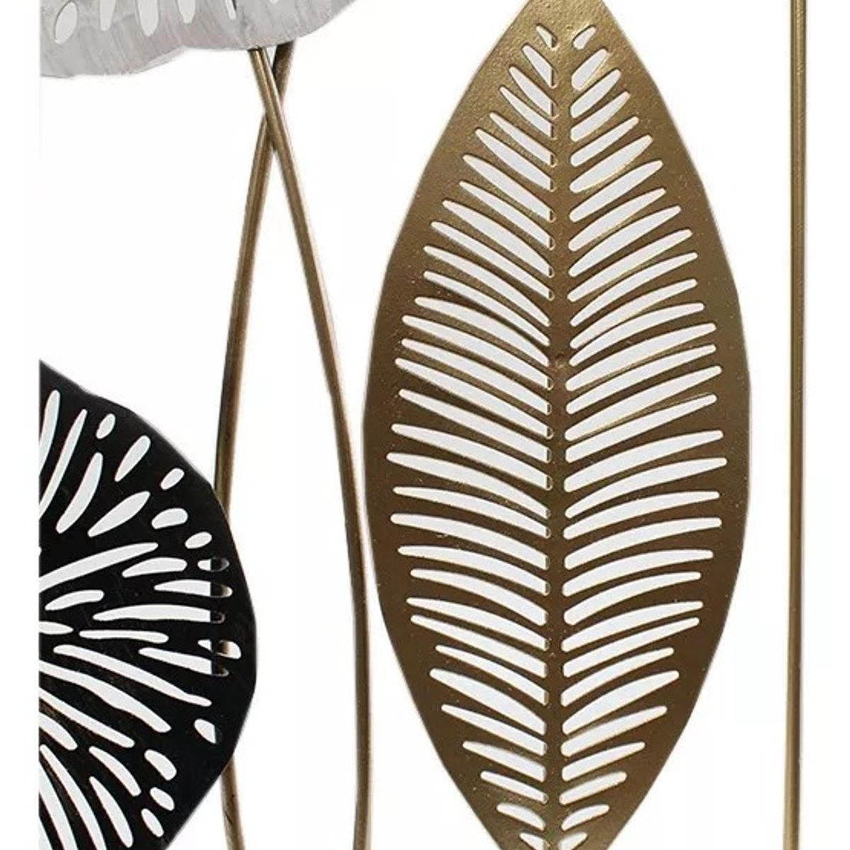 GENERICO - Cuadro Metalico Decorativo Rectangular 60x24cm