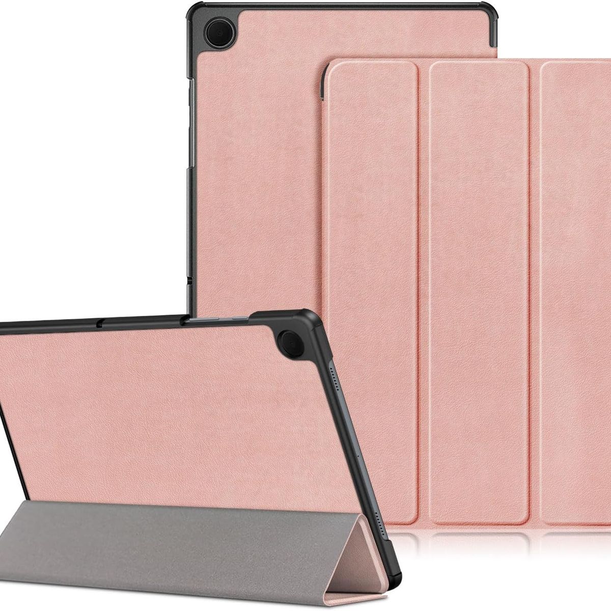 GENERICO - Funda Inteligente compatible con Samsung Galaxy Tab A9+ Rosa Gold
