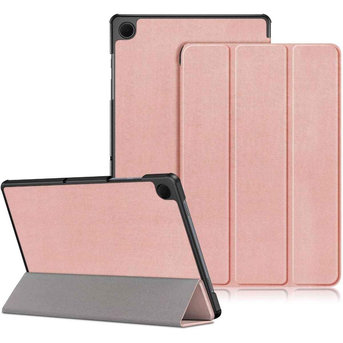 GENERICO - Funda Inteligente compatible con Samsung Galaxy Tab A9+ Rosa Gold