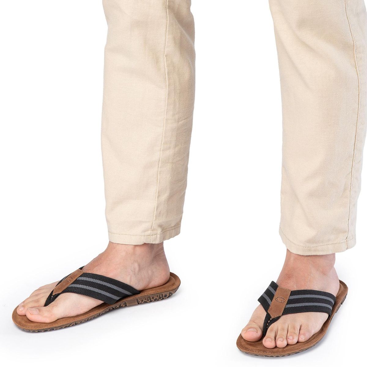 GUANTE - Sandalia abierta - Cadiz - Guante - Negro