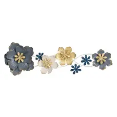 GENERICO - Adorno de Pared Colgante Diseño de Flores 80x26cm
