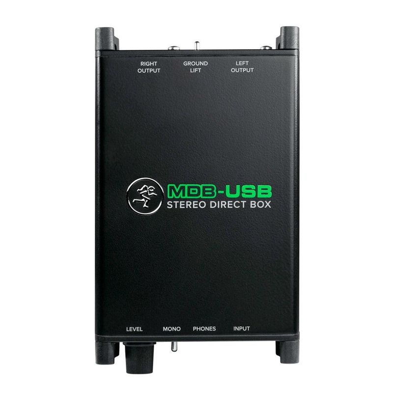 MACKIE - Caja Directa Stereo InputUsb Output Xlr Stereo MDB-USB