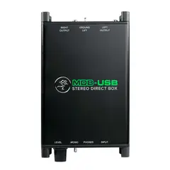 MACKIE - Caja Directa Stereo InputUsb Output Xlr Stereo MDB-USB