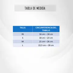 GENERICO - Tobillera Ortopédica Con Barras Laterales Estabilizadora XS - S