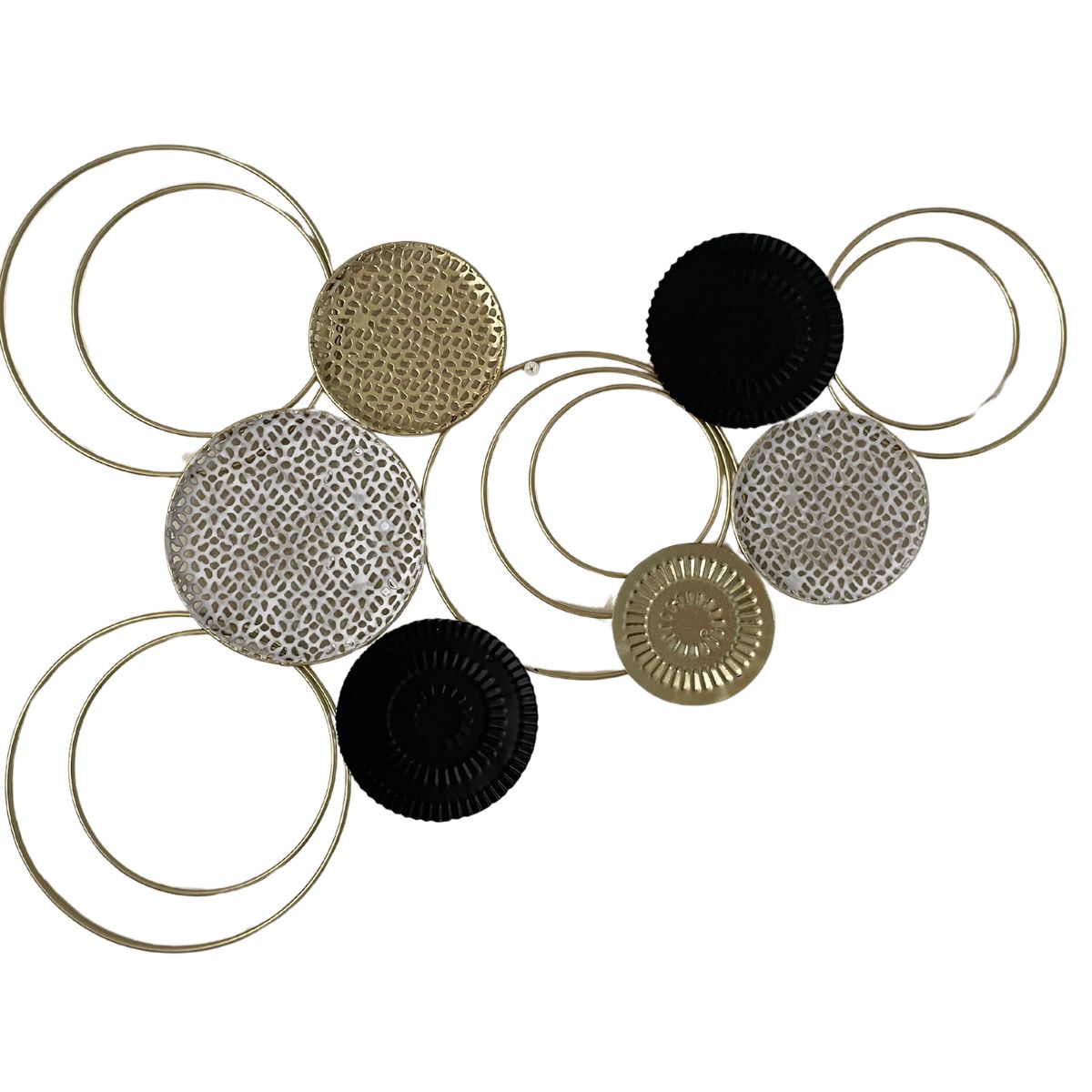 GENERICO - Adorno de Pared Colgante Diseño de Flores 64x40cm