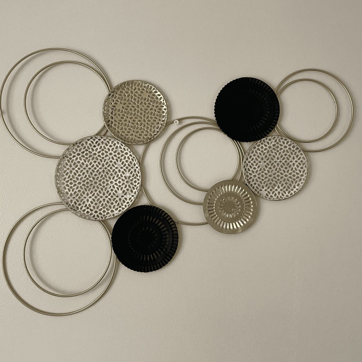 GENERICO - Adorno de Pared Colgante Diseño de Flores 64x40cm