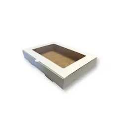 GENERICO - Pack 25 Cajas Multiuso Ideal 12 Alfajores Galletas 26x19x4cm