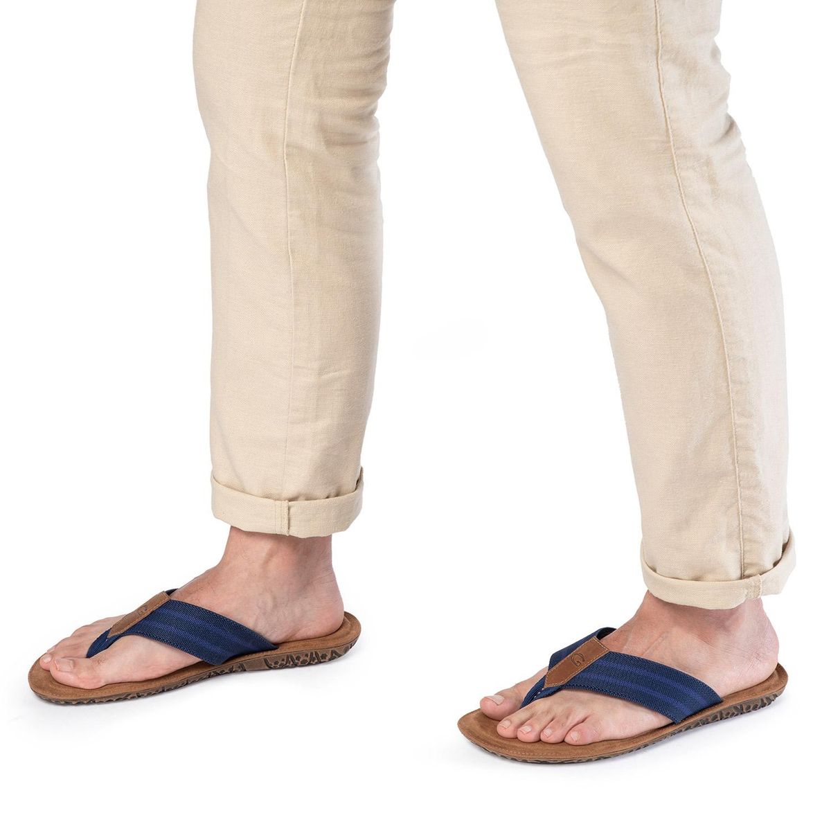 GUANTE - Sandalia abierta - Hombre - Cadiz - Guante - Azul