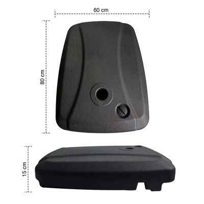 Imagen 2 del producto Base Cuadrada Para Quitasol 60 kg Negro