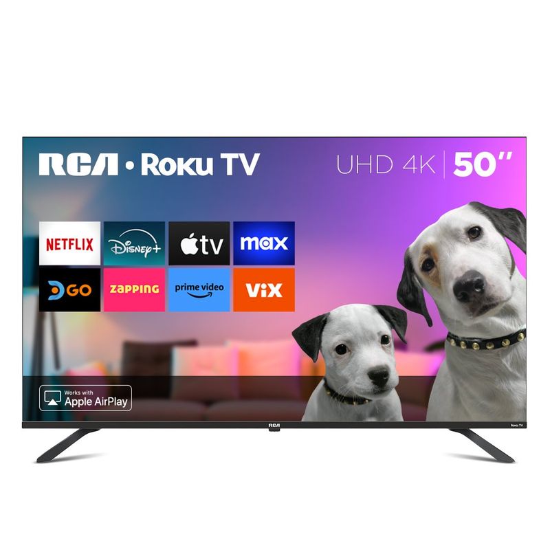 RCA - RCA 50" 4K 50UHDBL Roku Smart TV